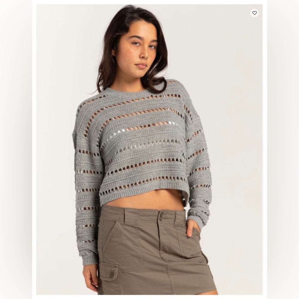 NWT RSQ Open Stitch Sweater